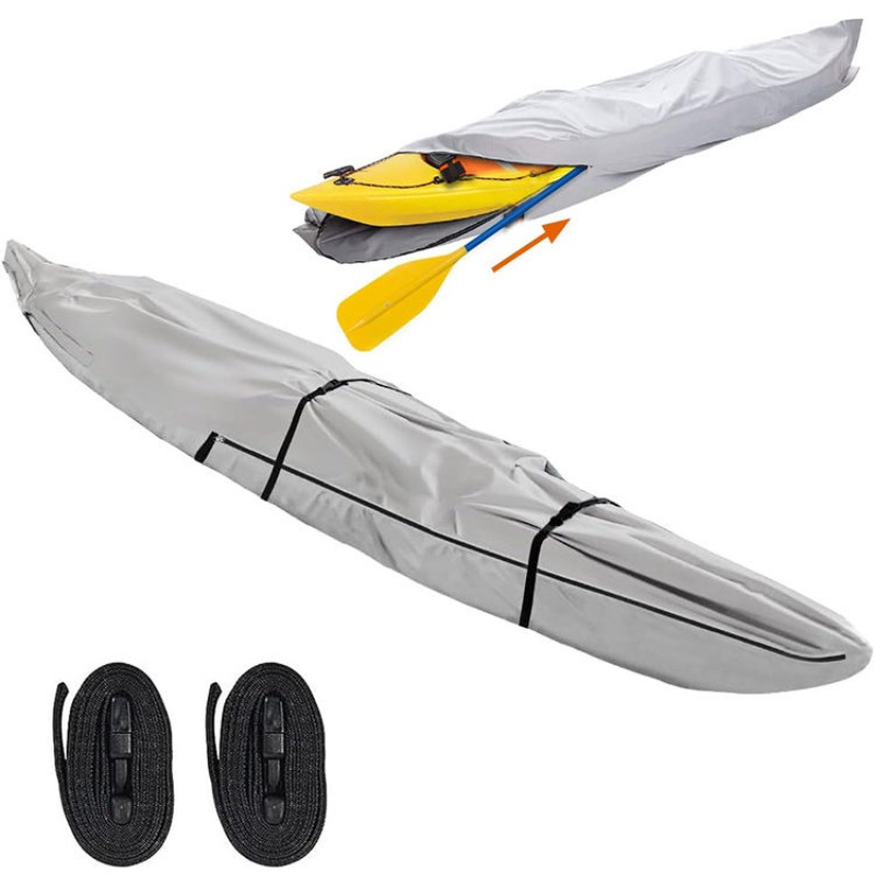 Fishing Boat Cover - 420D Oxford Fabric Rain Cover, Waterproof