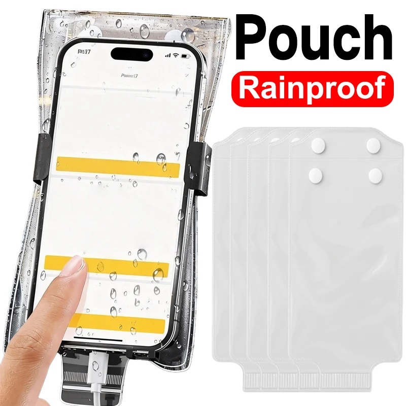 Fishing Boat Cover - Transparent Waterproof Phone Cover Pouch Universal