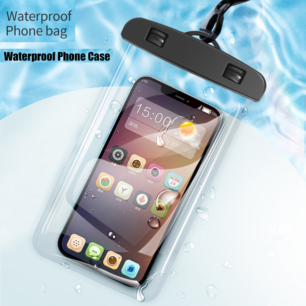 Fishing Boat Cover - Waterproof Phone Case Swimming Bag Universal