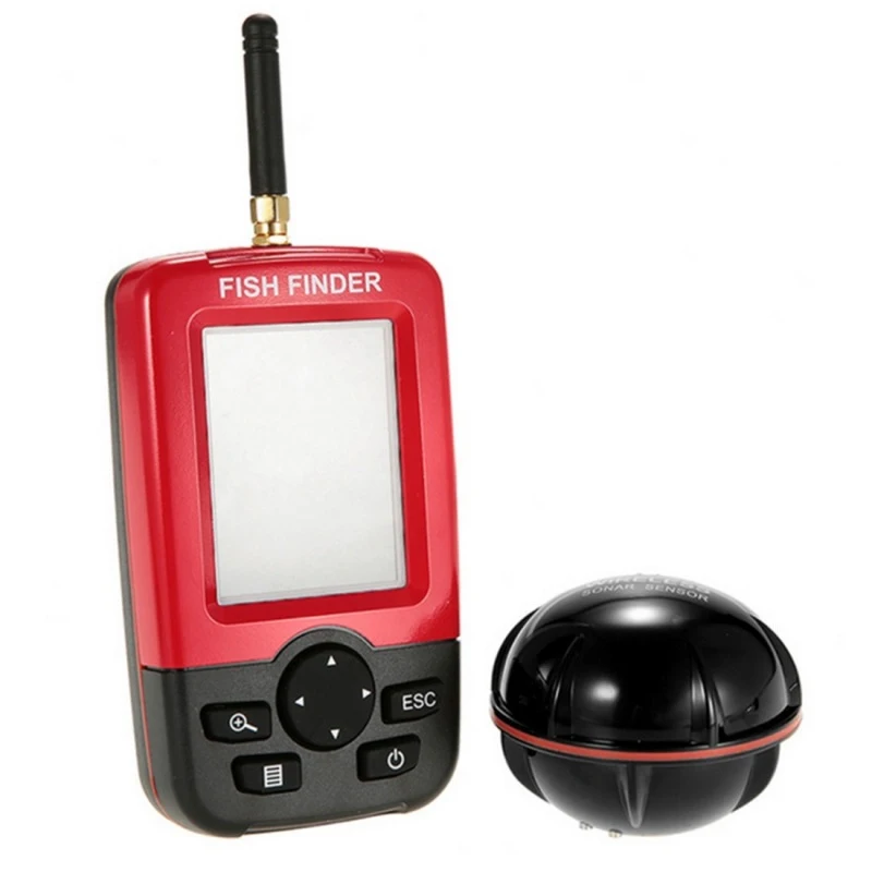 Display Portable fish finder e - đánh giá và giá Fishing Boat Depth Finder