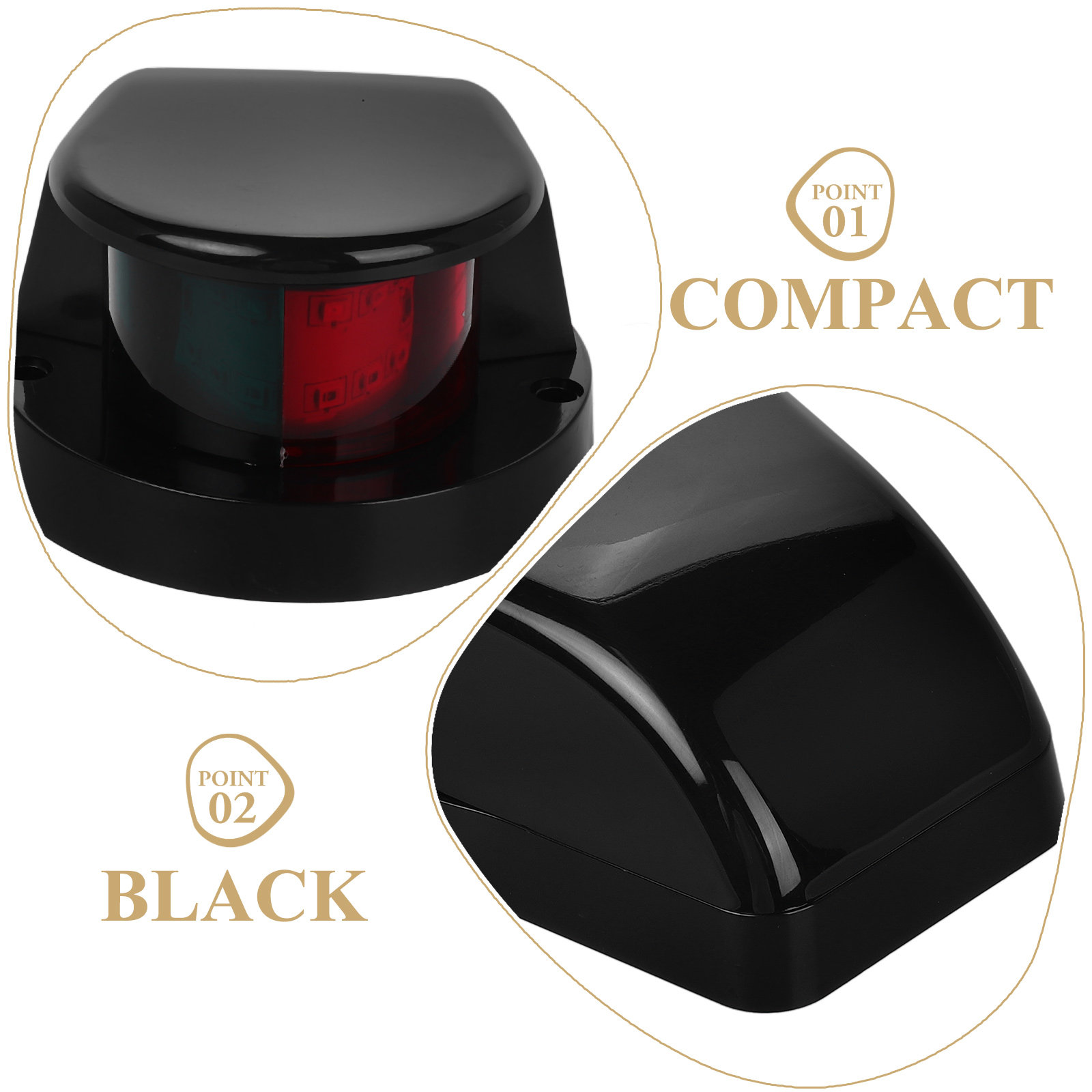 12LED Yacht Navigation Lights  - đánh giá và giá Fishing Boat Navigation Light
