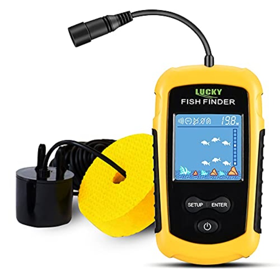Kayak Portable Fish Depth Find - đánh giá và giá Fishing Boat Depth Finder