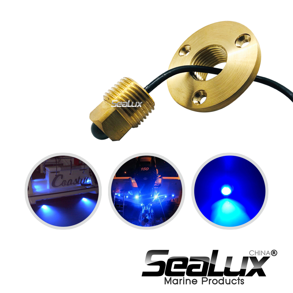 Sealux Brass drain plug LED li - đánh giá và giá Fishing Boat Navigation Light