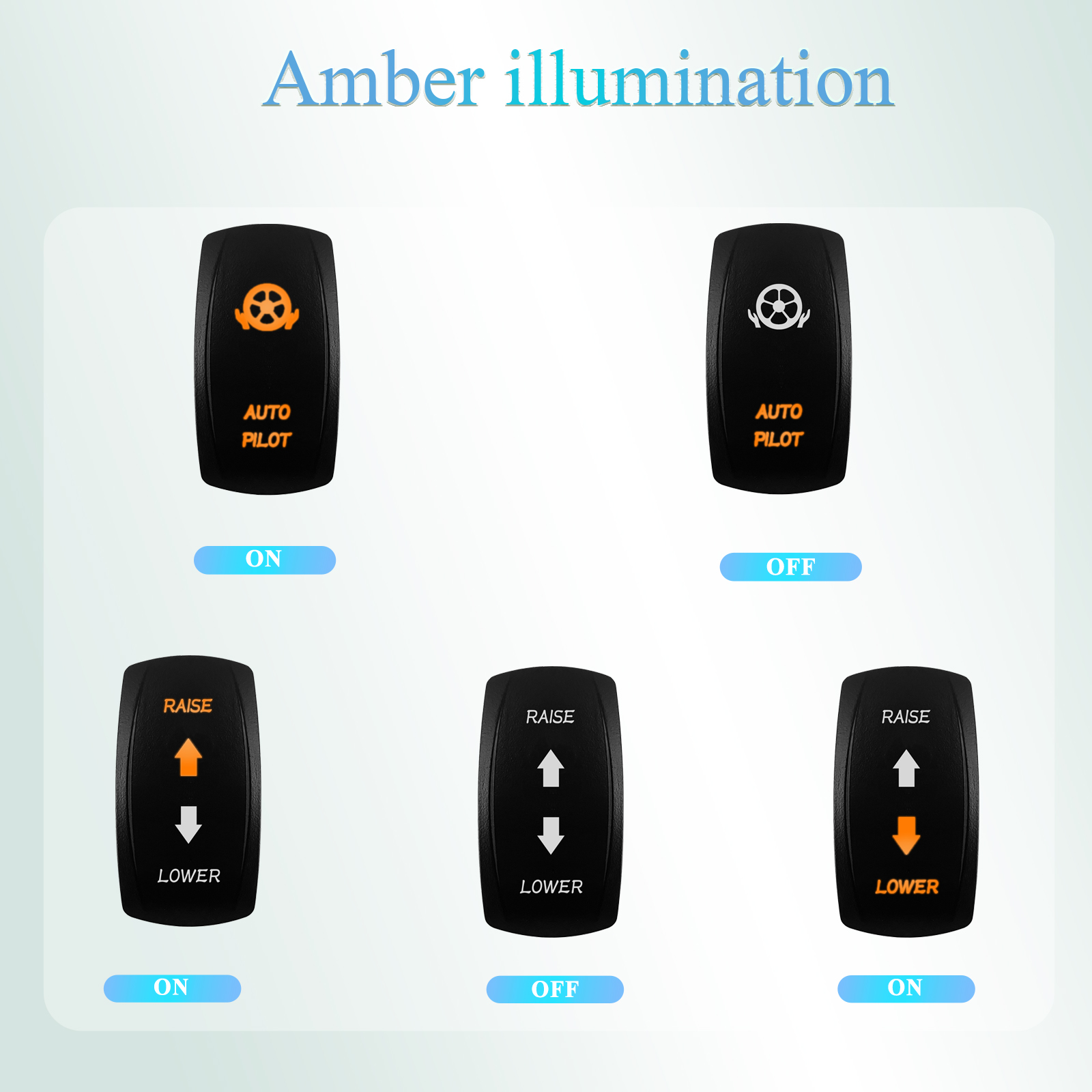 12V/24V Waterproof Backlit Mar - đánh giá và giá Fishing Boat Anchor