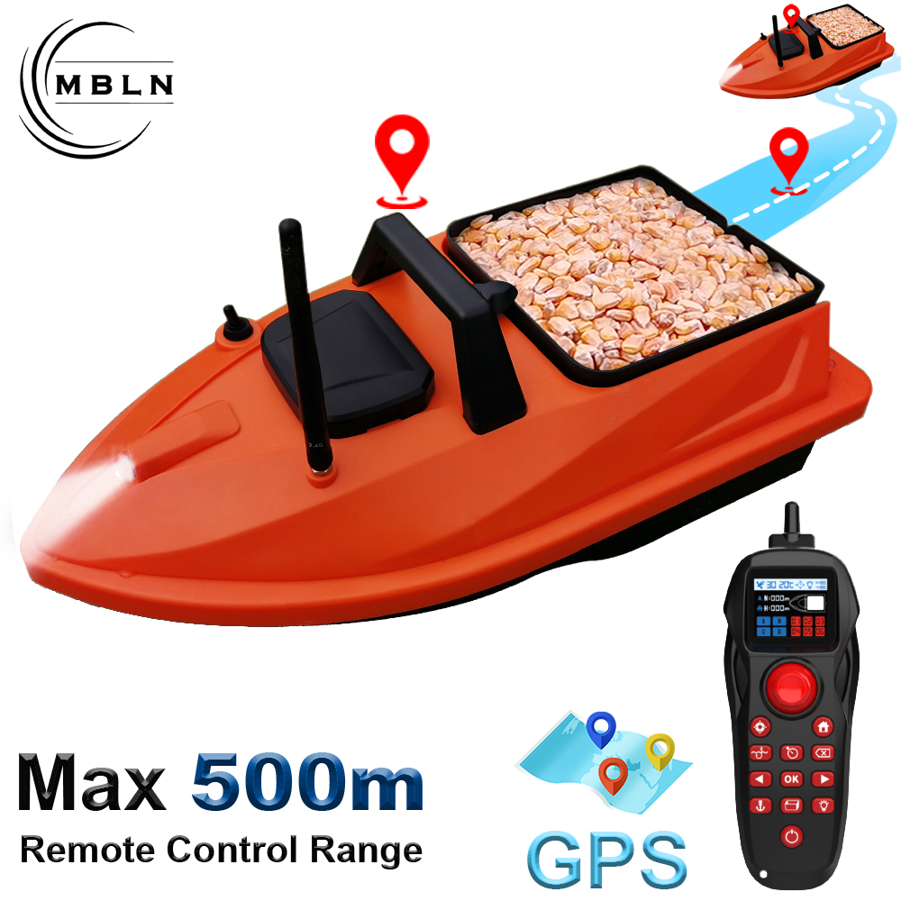 MBLN Mini GPS Bait Boat – 24 W - đánh giá và giá Fishing Boat Gps