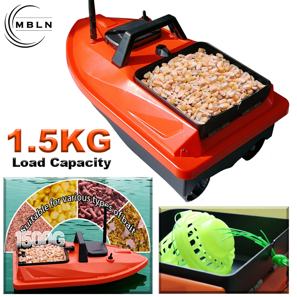 MBLN Mini GPS Bait Boat – 24 W - đánh giá và giá Fishing Boat Gps