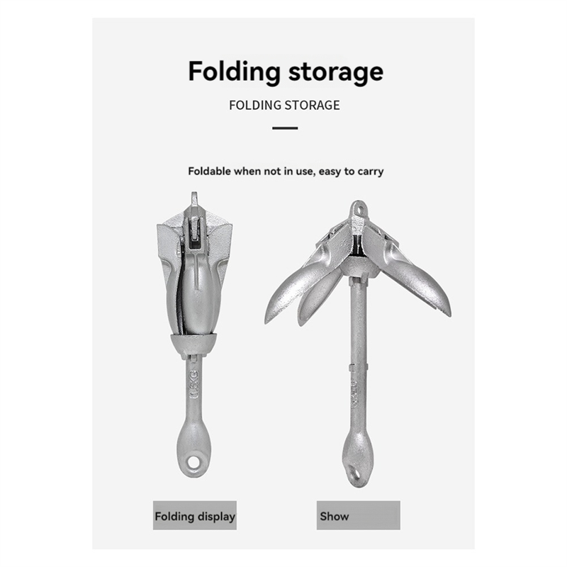 AB56-0.7KG Steel Folding Water - đánh giá và giá Fishing Boat Anchor
