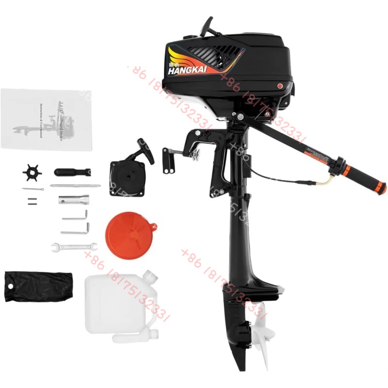 HANGKAI Outboard Motor, 3.6  2 - đánh giá và giá Fishing Boat Outboard Motor