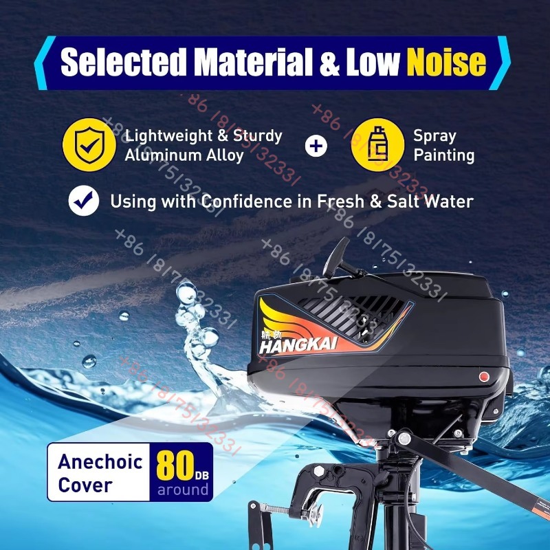 HANGKAI Outboard Motor, 3.6  2 - đánh giá và giá Fishing Boat Outboard Motor