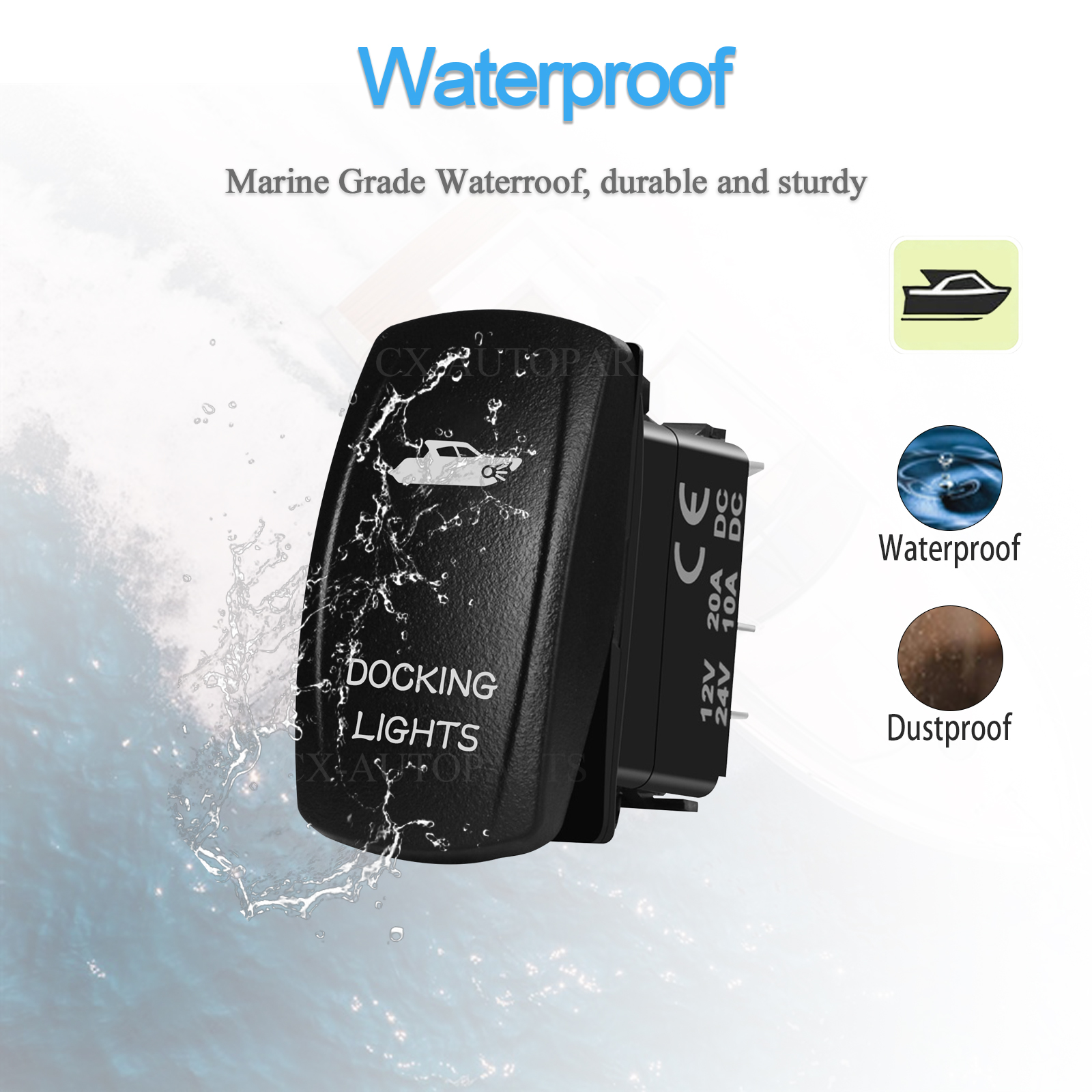 Marine Grade IP66 Rocker Switc - đánh giá và giá Fishing Boat Anchor
