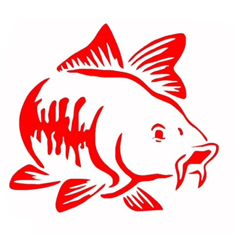 Car Sticker Cartoon Carp Fishi - đánh giá và giá Fishing Boat Oar