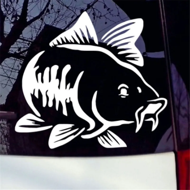 Car Sticker Cartoon Carp Fishi - đánh giá và giá Fishing Boat Oar