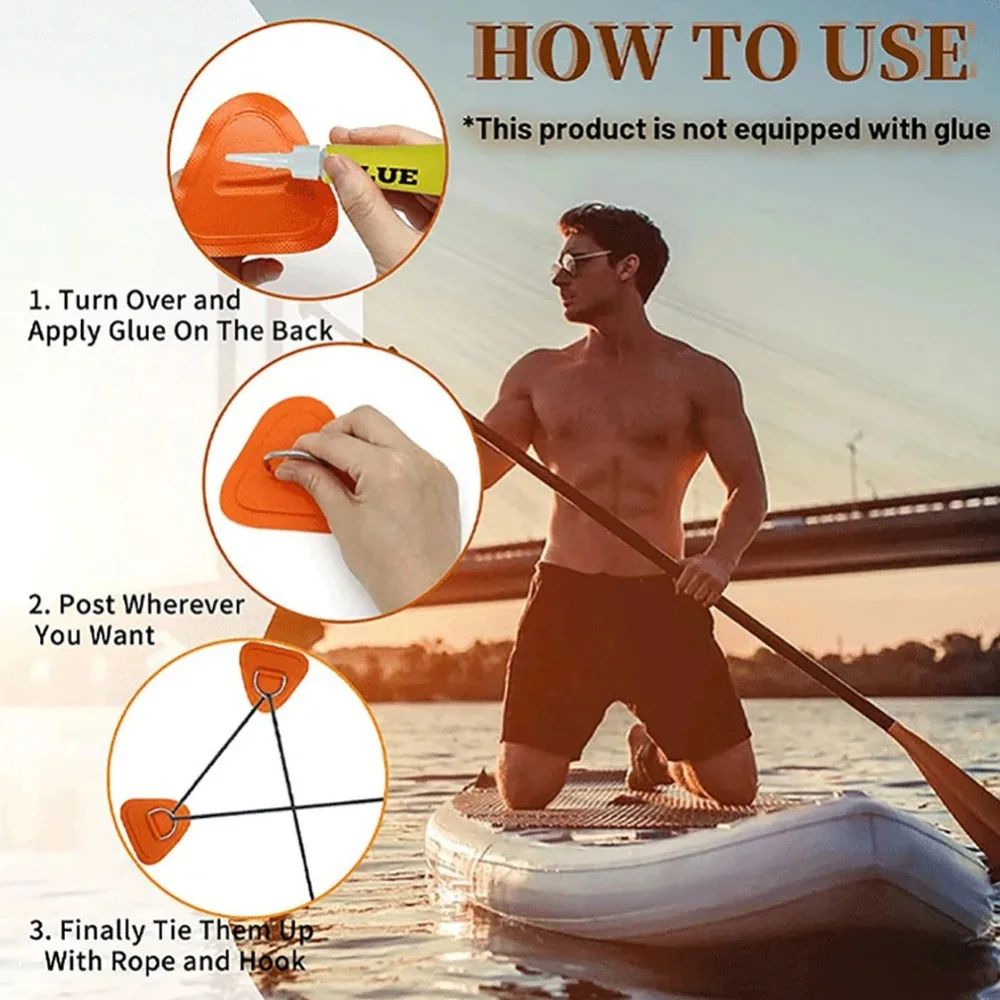 2Pcs Heavy Duty PVC D Ring Pat - đánh giá và giá Fishing Boat Inflatable