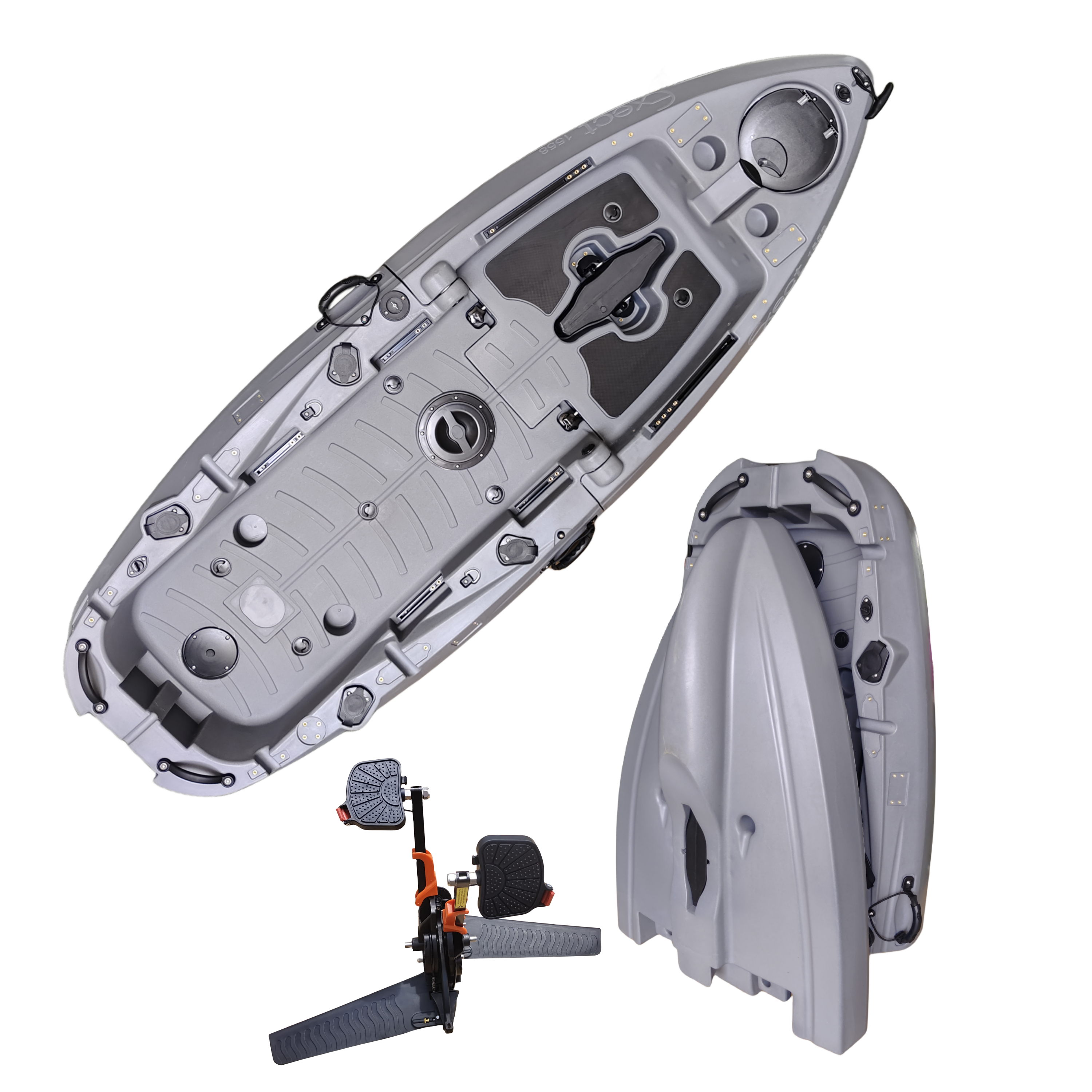 Plastic Kayak Pedal Kayak Fish - đánh giá và giá Fishing Boat Seat