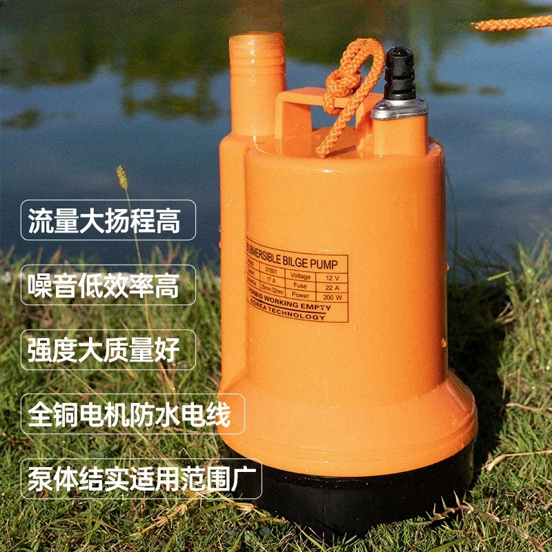 Marine bilge pump 12V24v DC su - đánh giá và giá Fishing Boat Bilge Pump