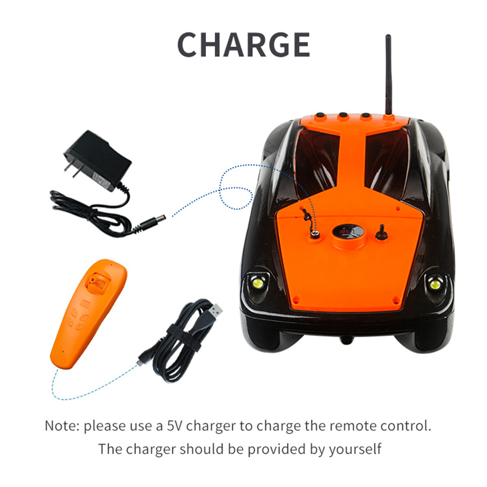 1.5kg Load Fishing Bait Boat 3 - đánh giá và giá Fishing Boat Trolling Motor