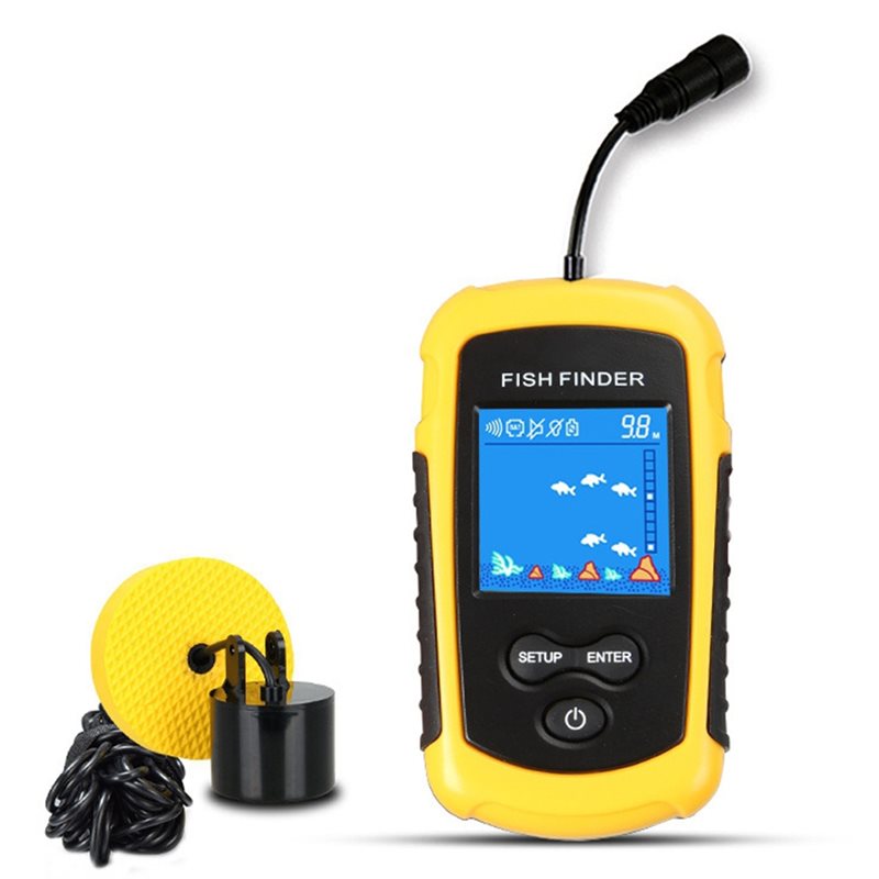 ABUE-Kayak Portable Fish Depth - đánh giá và giá Fishing Boat Depth Finder