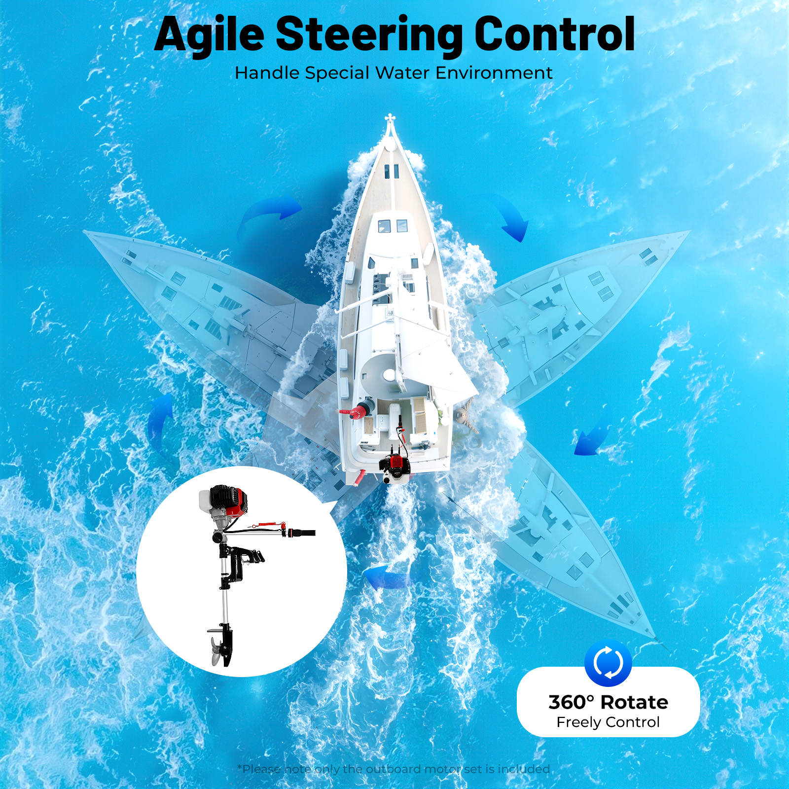 Shunyu 2.3Horsepower Two-strok - đánh giá và giá Fishing Boat Outboard Motor