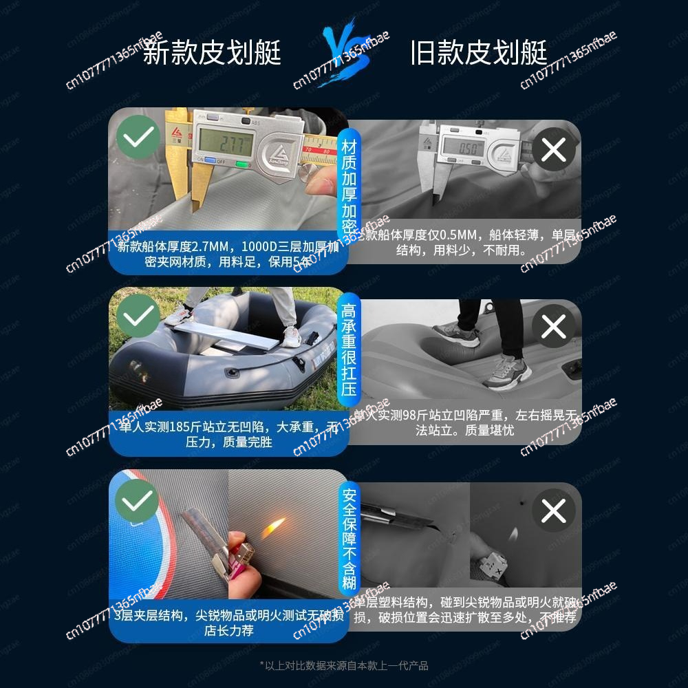 1.75m Rubber Inflatable Boat A - đánh giá và giá Fishing Boat Inflatable