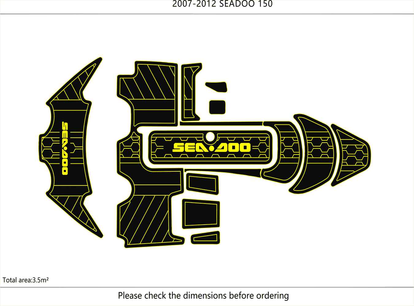2007-2012 Sea Doo 150  Speedst - đánh giá và giá Fishing Boat Fiberglass