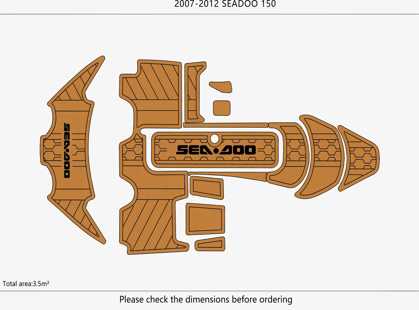 2007-2012 Sea Doo 150  Speedst - đánh giá và giá Fishing Boat Fiberglass