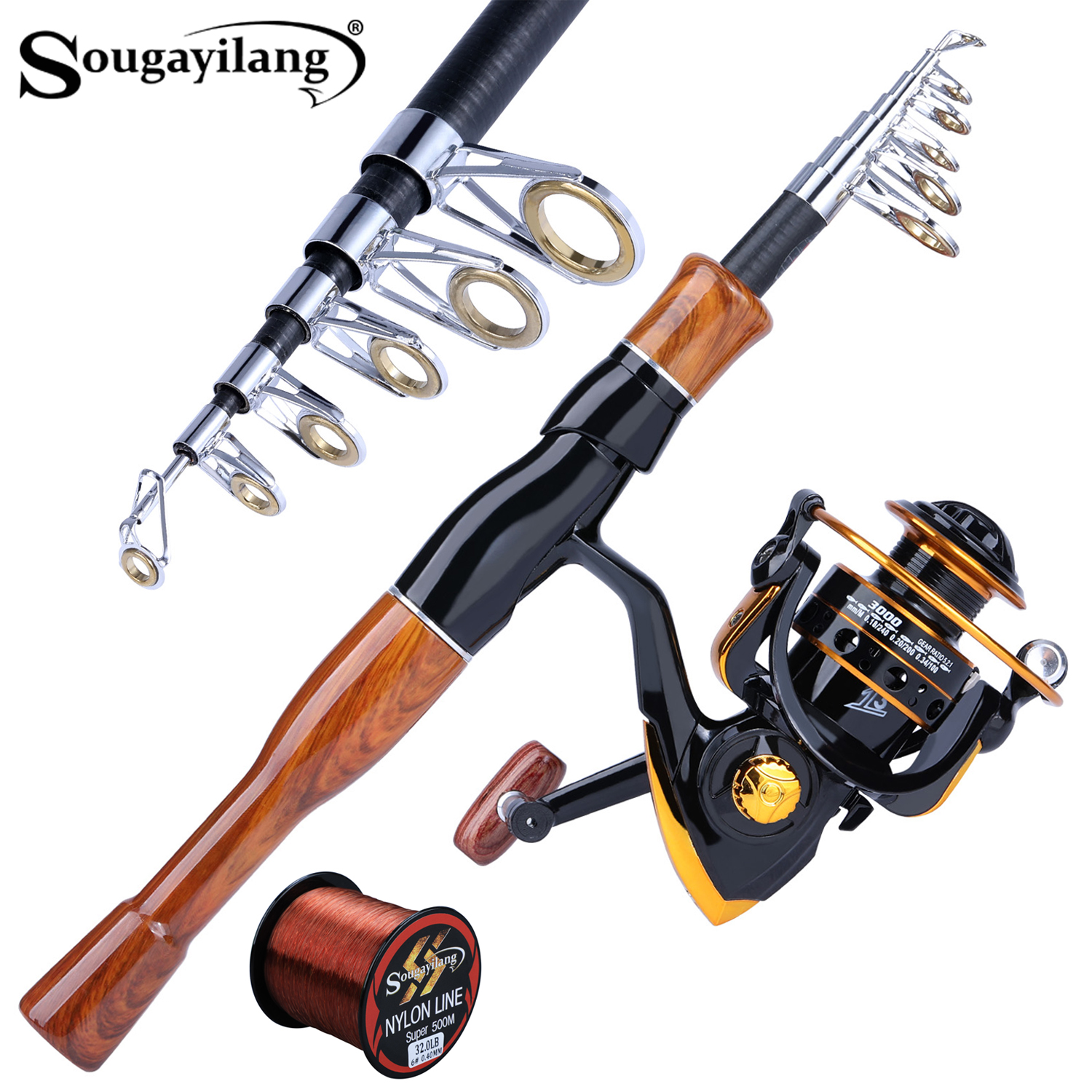 Sougayilang Fishing Rod Reel C - đánh giá và giá Fishing Boat Fiberglass
