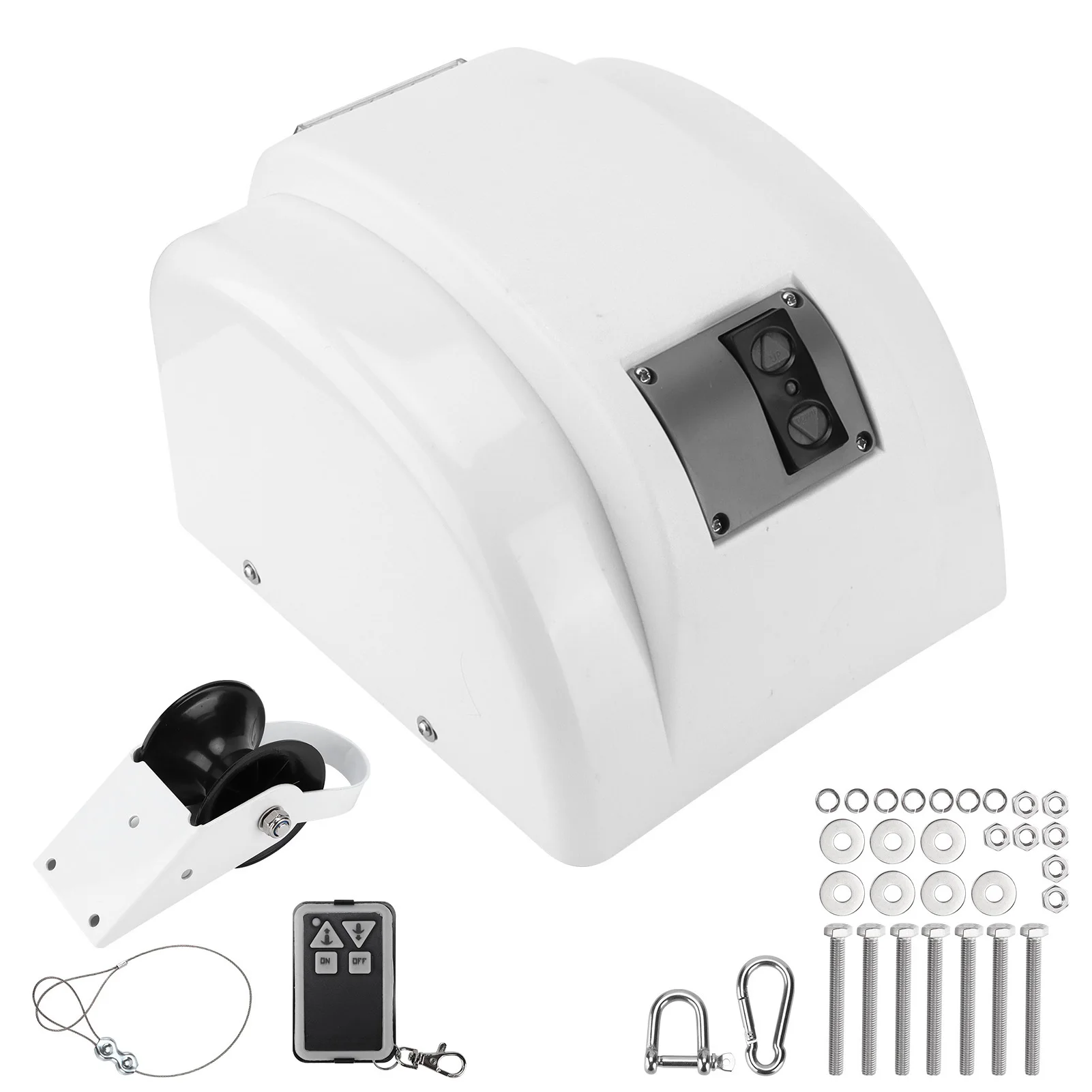 30LBS 12V Electric Winch Marin - đánh giá và giá Fishing Boat Anchor Winch