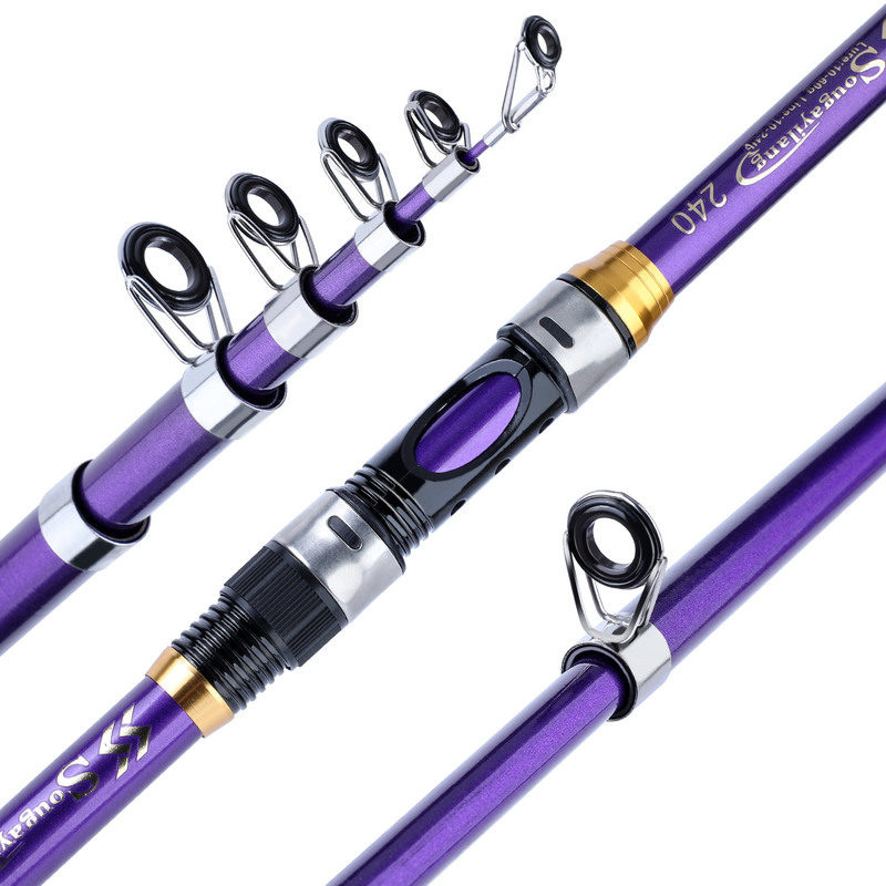 Sougayilang 4 Colors Telescopi - đánh giá và giá Fishing Boat Fiberglass