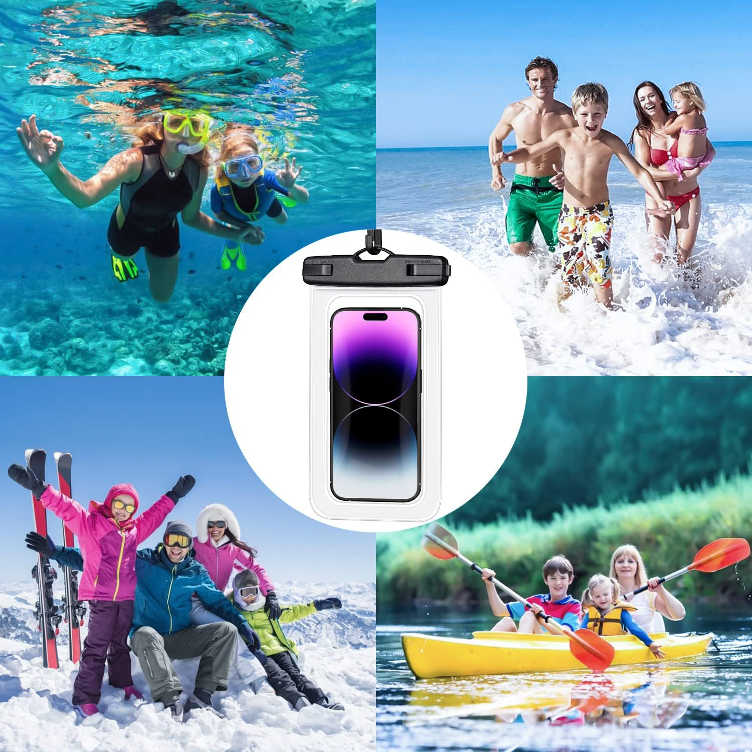 Waterproof Phone Case Swimming - đánh giá và giá Fishing Boat Cover