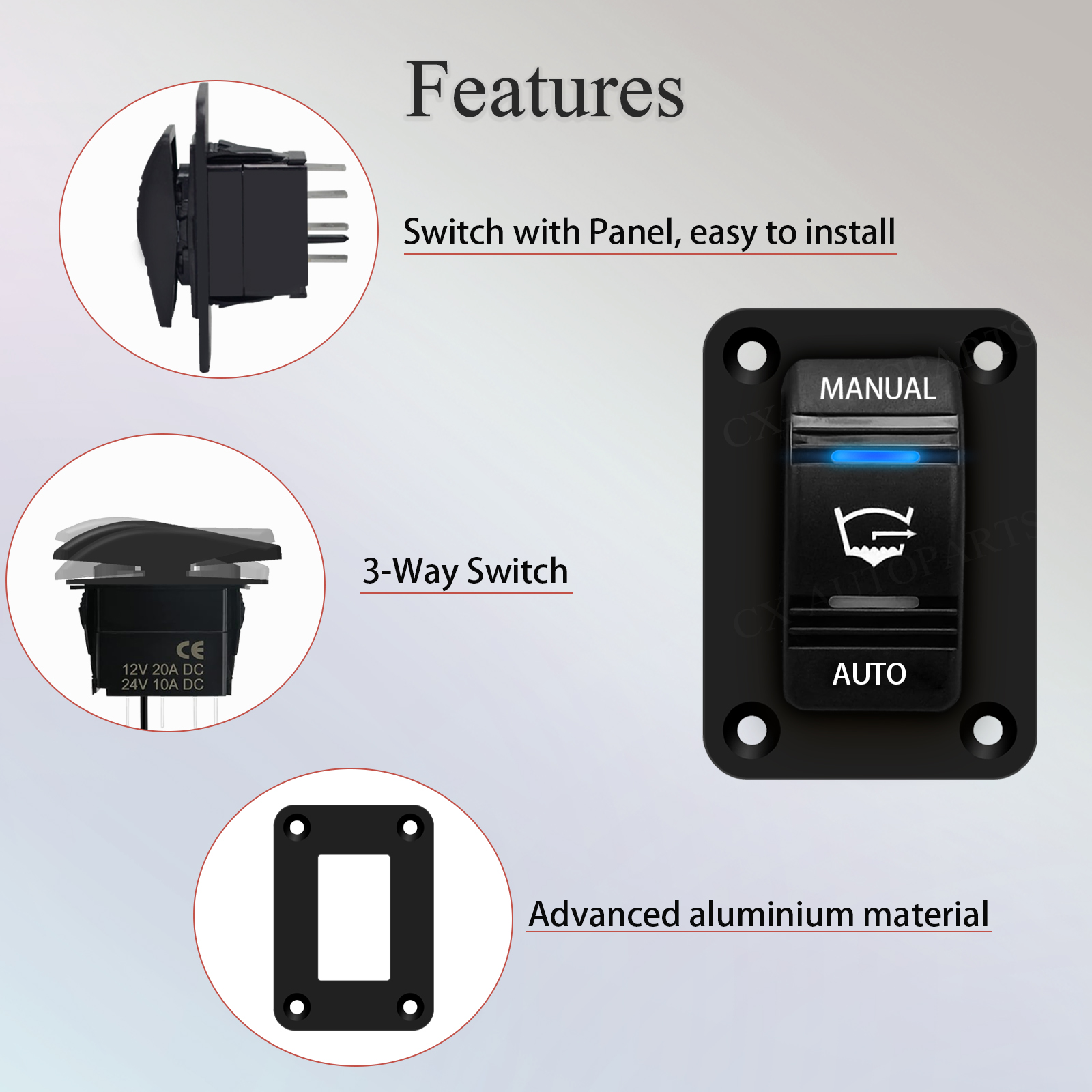 3 Way Bilge Pump Rocker Switch - đánh giá và giá Fishing Boat Bilge Pump
