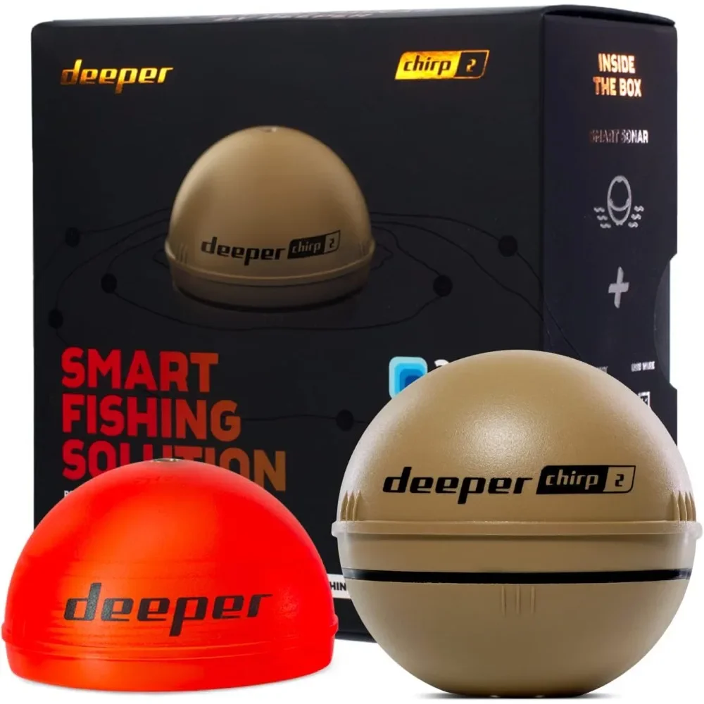 A  Chirp 2 Sonar Fish Finder - - đánh giá và giá Fishing Boat Depth Finder