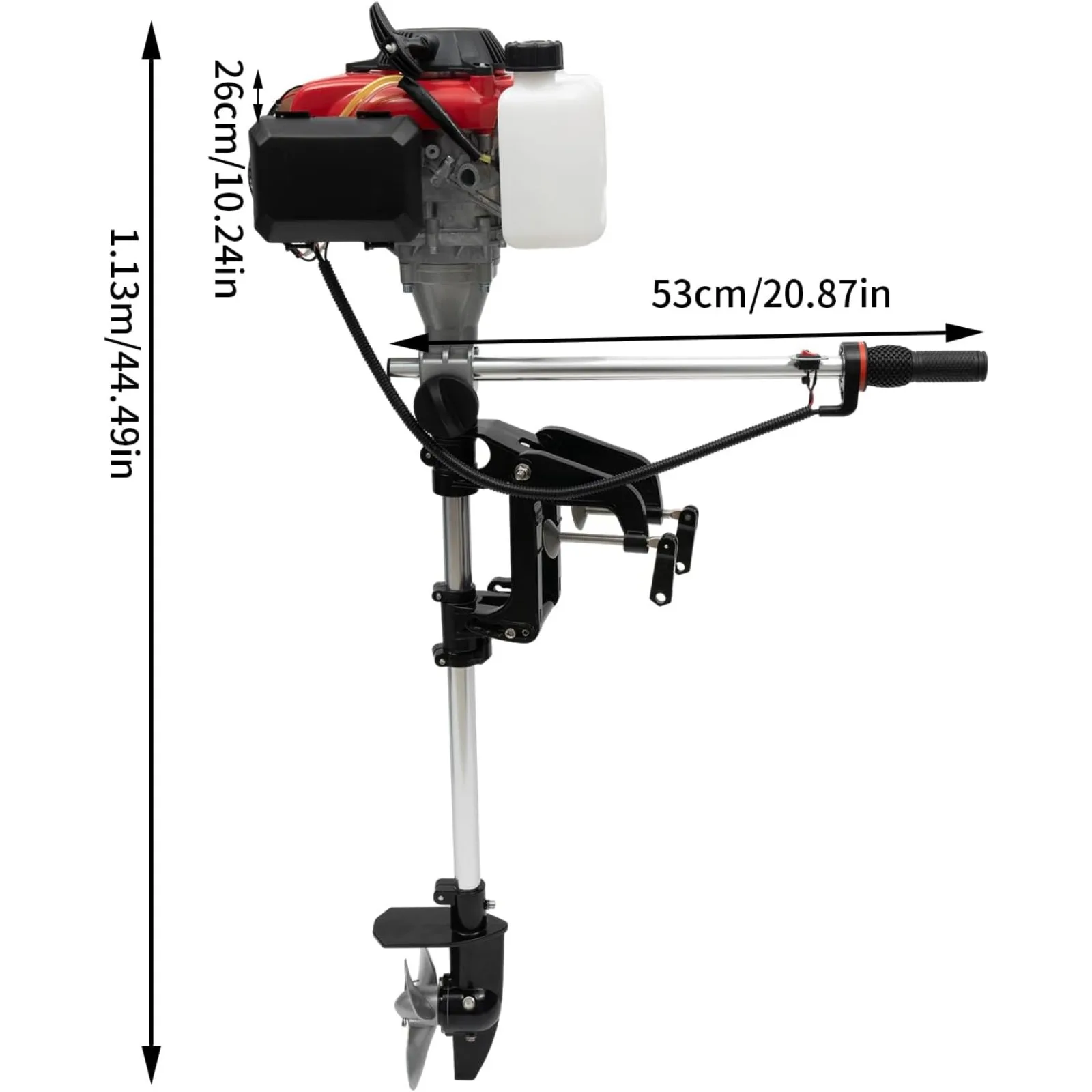 4-Stroke 4HP Boat Outboard Mot - đánh giá và giá Fishing Boat Outboard Motor