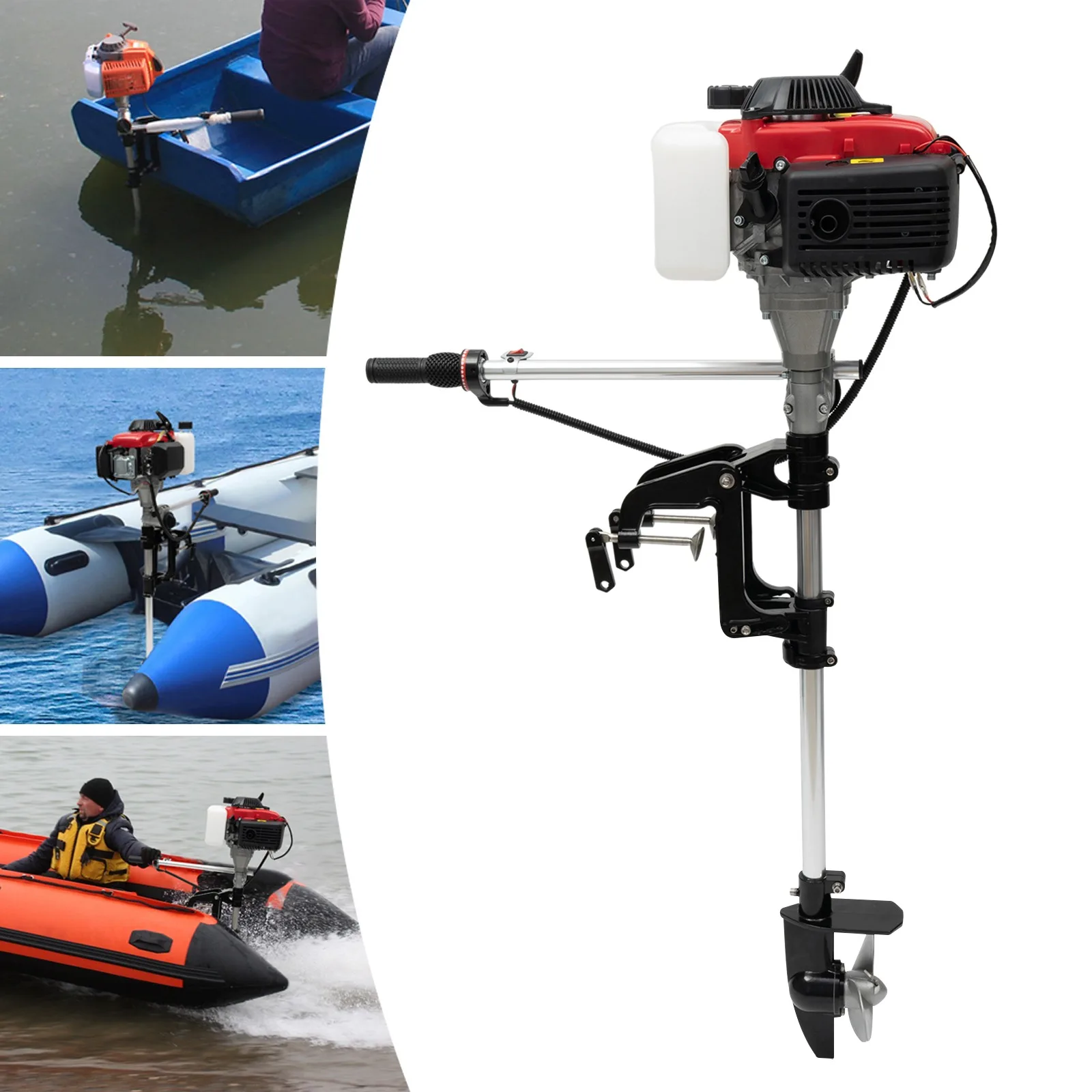 4-Stroke 4HP Boat Outboard Mot - đánh giá và giá Fishing Boat Outboard Motor