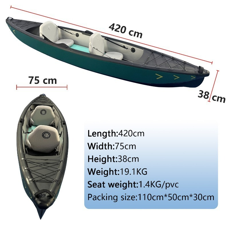 New Design 4.2m Portable Infla - đánh giá và giá Fishing Boat Inflatable
