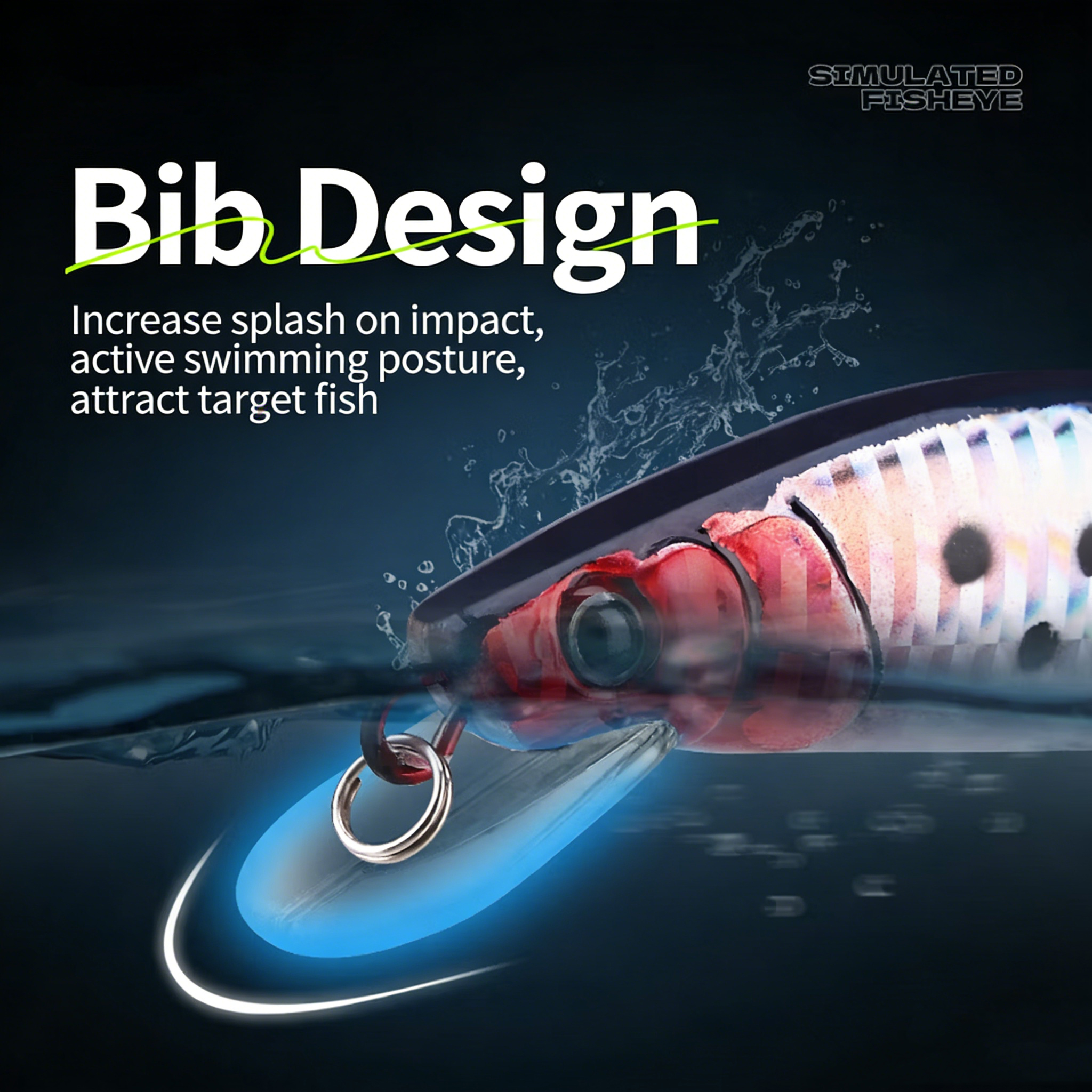Simulated Fishing Lures Bait E - đánh giá và giá Fishing Boat Navigation Light