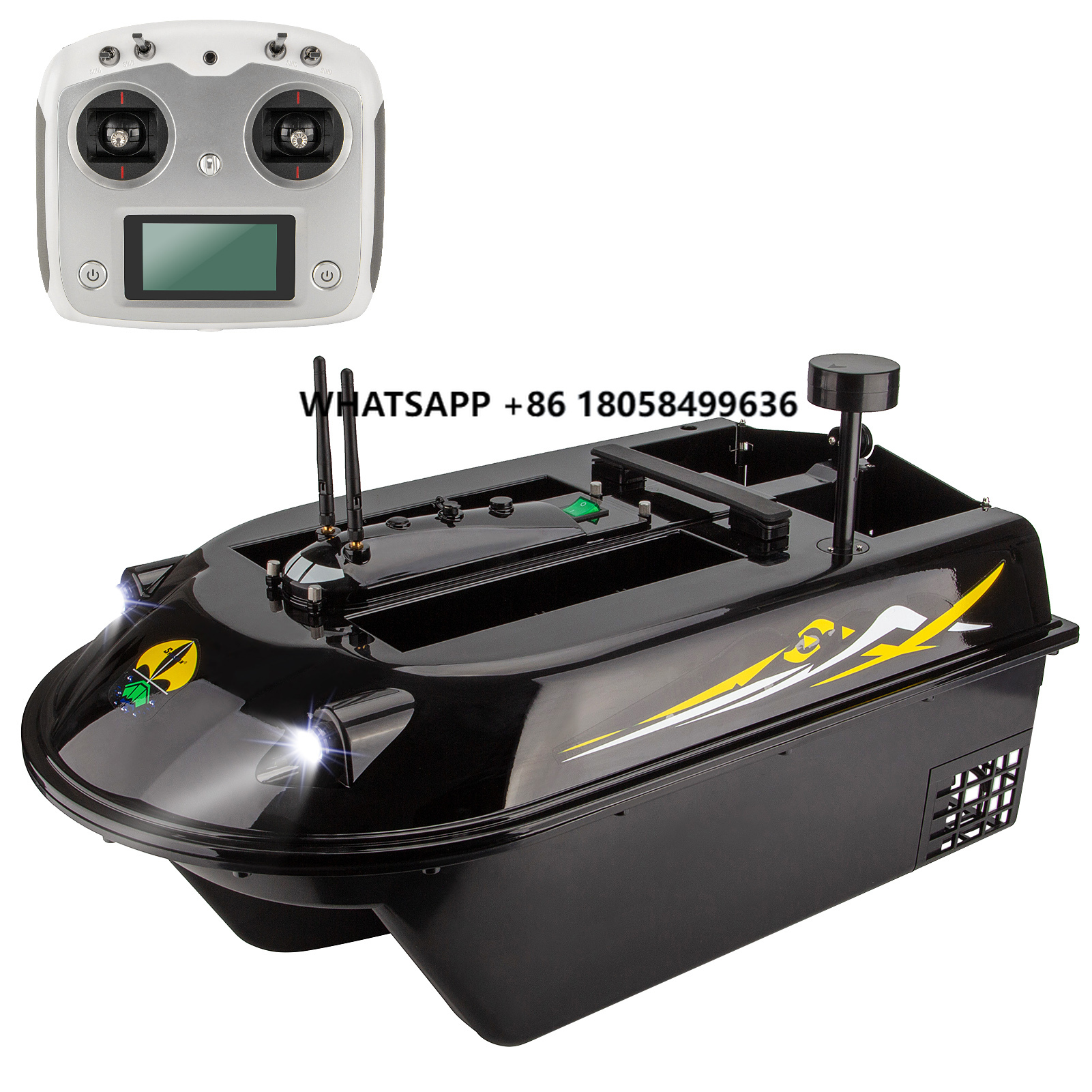 GPS RC Fish Bait Boat 8kg Load - đánh giá và giá Fishing Boat Gps