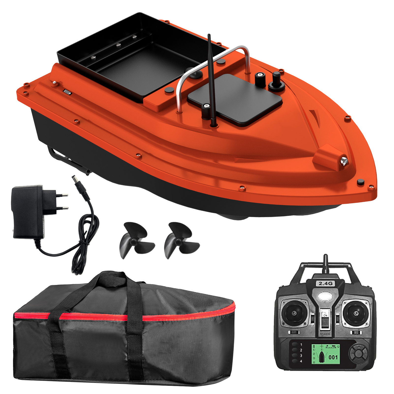D16E GPS Fishing Bait Boat wit - đánh giá và giá Fishing Boat Gps