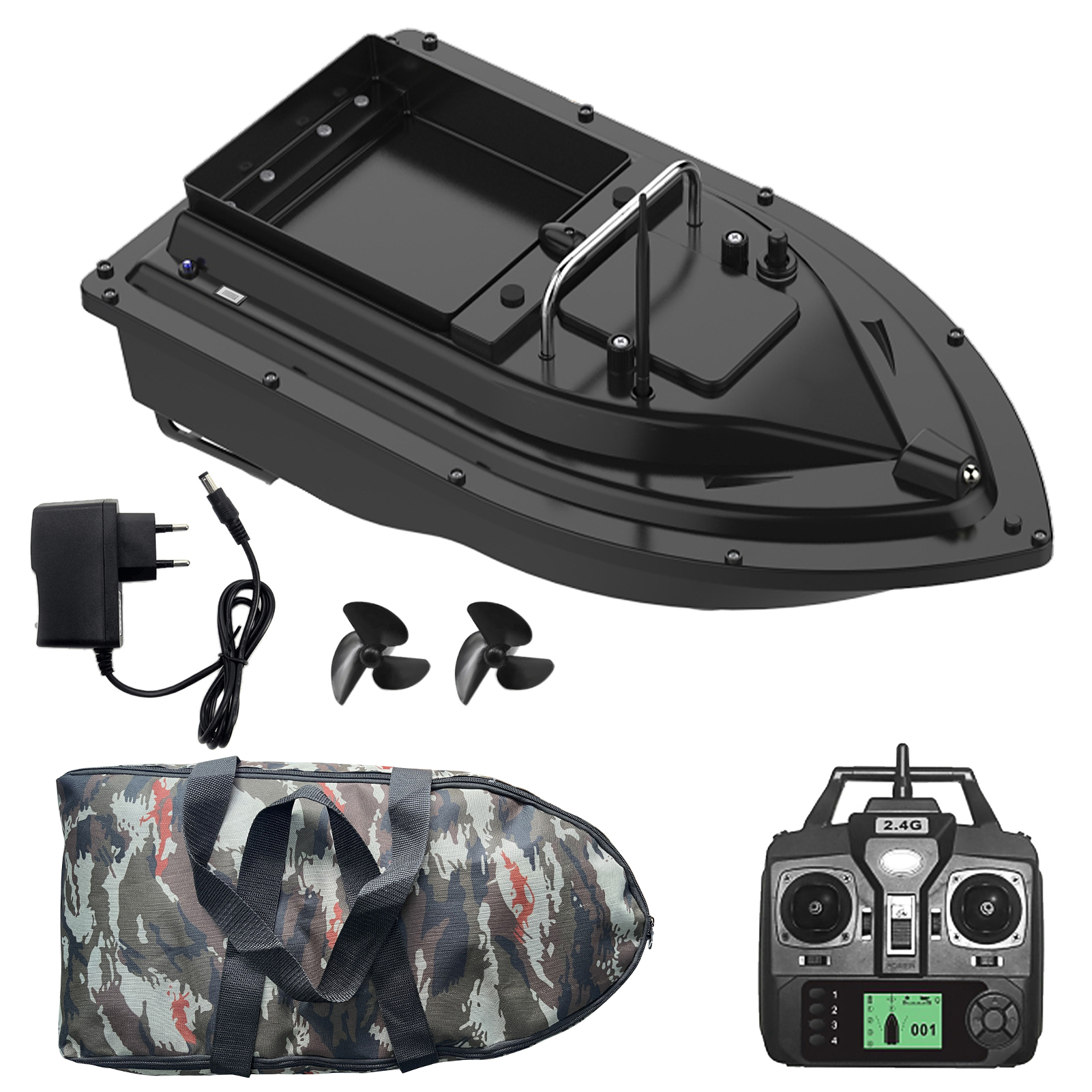 D16E GPS Fishing Bait Boat wit - đánh giá và giá Fishing Boat Gps