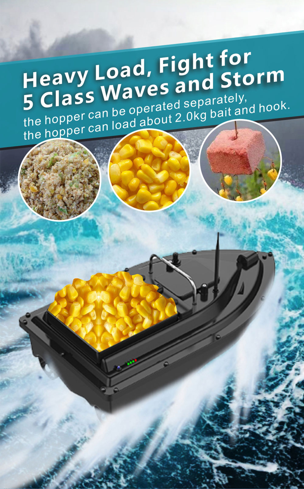 Bait Boat With GPS Positioning - đánh giá và giá Fishing Boat Gps