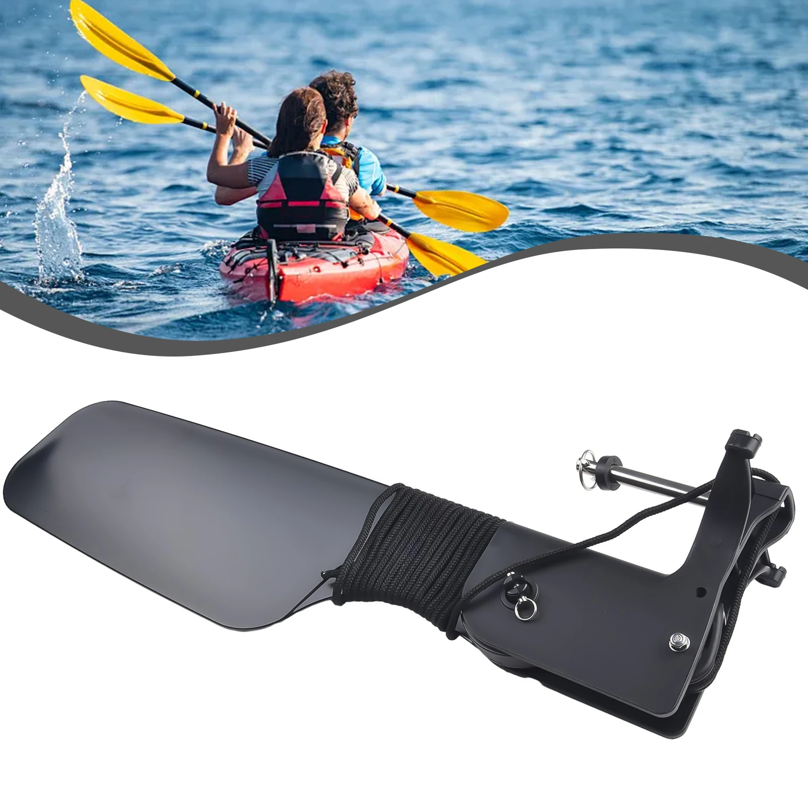 For Kayak Big Tail Rudder with - đánh giá và giá Fishing Boat Steering Wheel