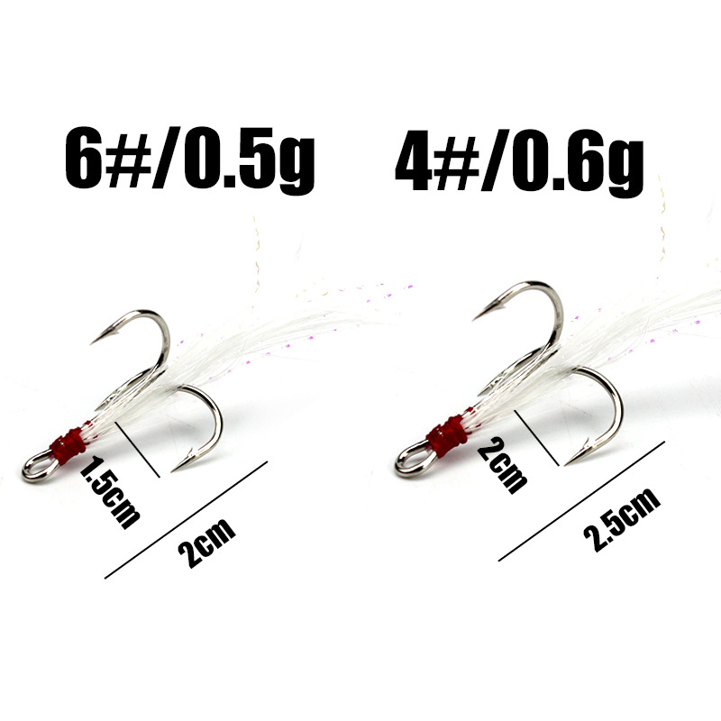 5pcs 4#6#Tied hair three ancho - đánh giá và giá Fishing Boat Anchor