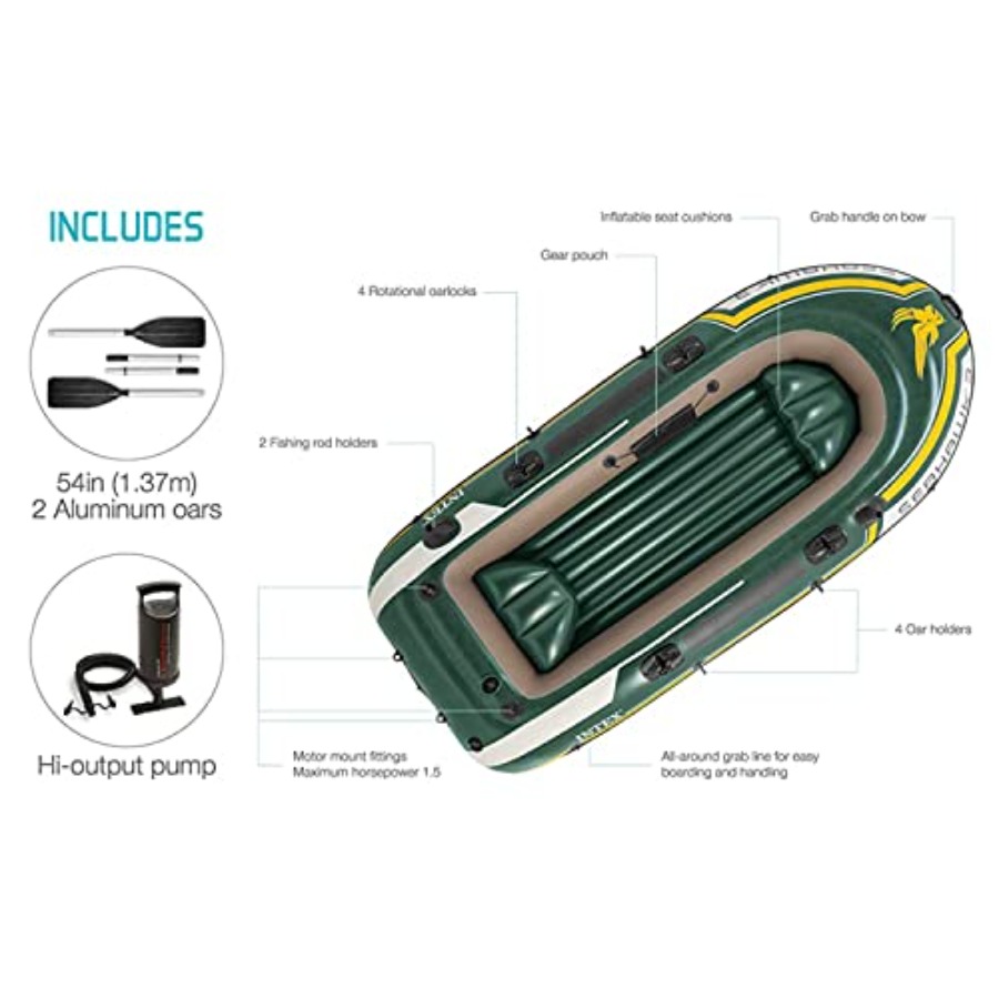 Inflatable Fishing Boat with O - đánh giá và giá Fishing Boat Oar