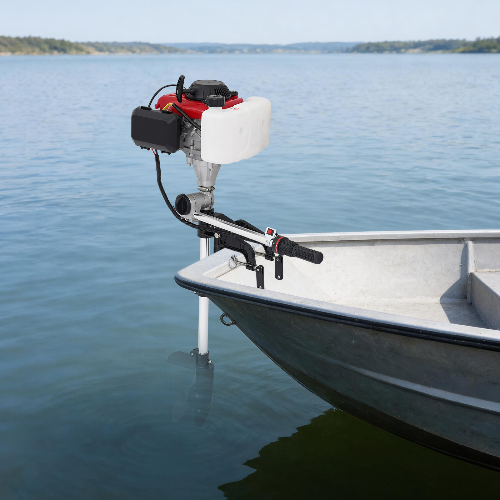 Air Cooled Gasoline Outboard M - đánh giá và giá Fishing Boat Outboard Motor