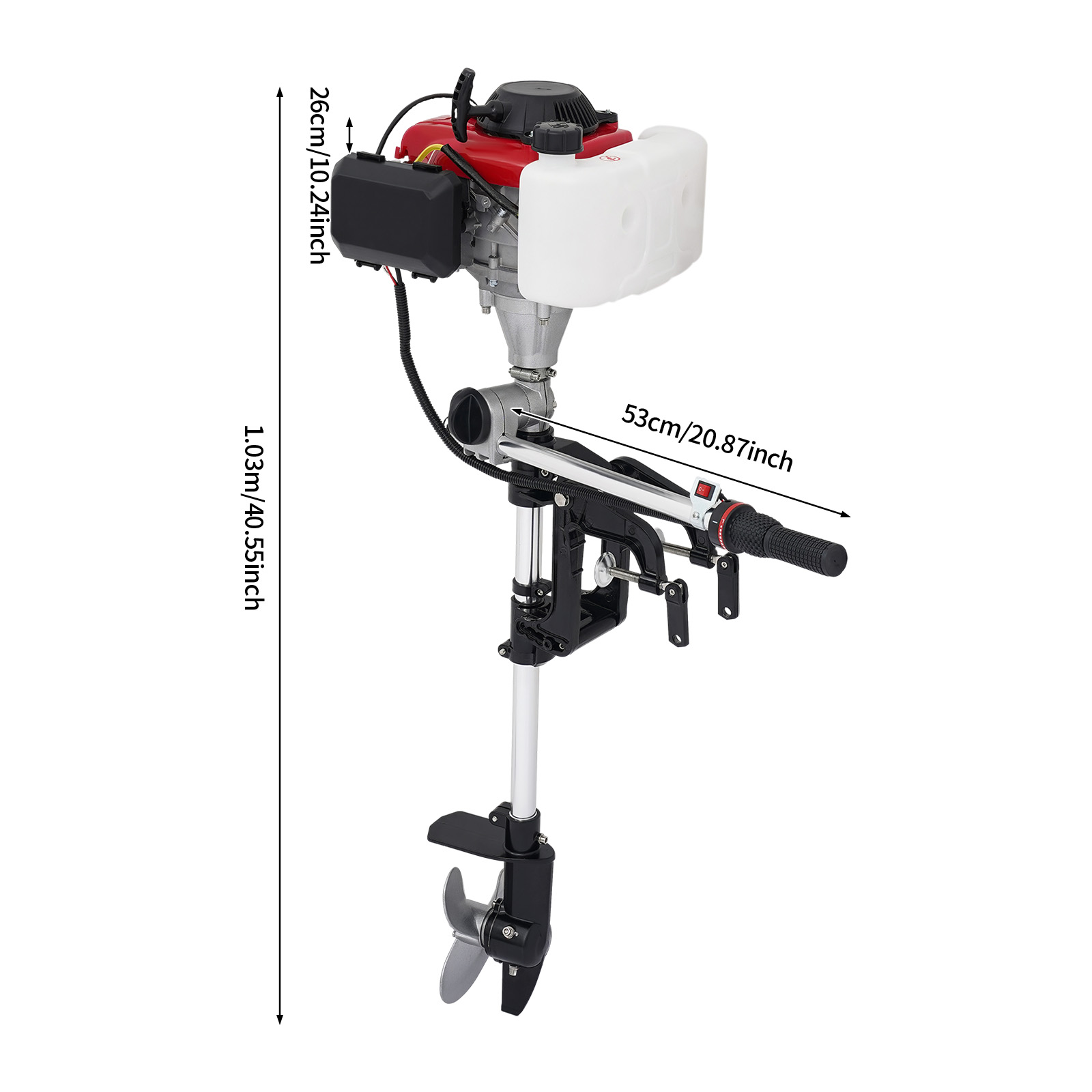 Air Cooled Gasoline Outboard M - đánh giá và giá Fishing Boat Outboard Motor