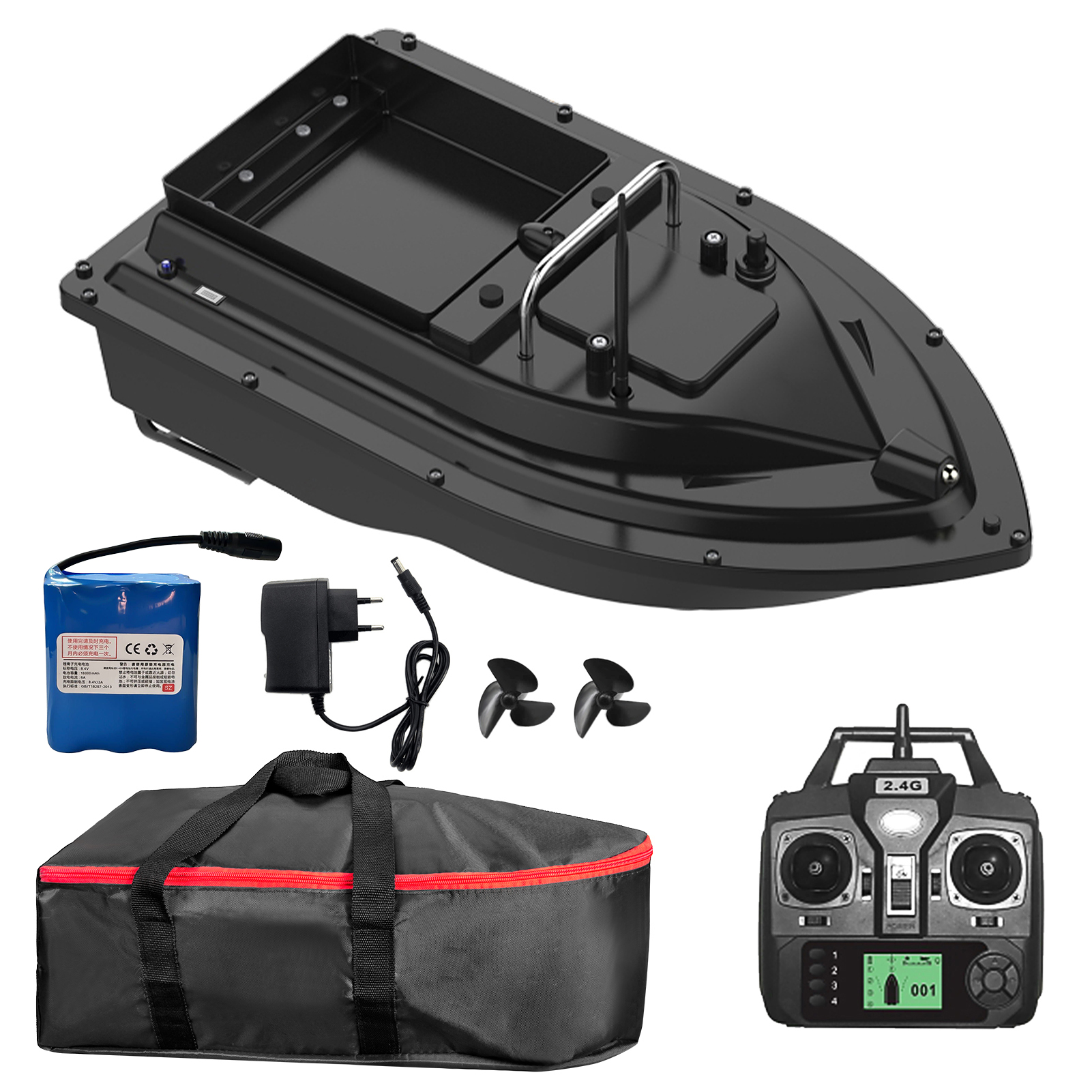 D16E GPS Fishing Bait Boat wit - đánh giá và giá Fishing Boat Gps