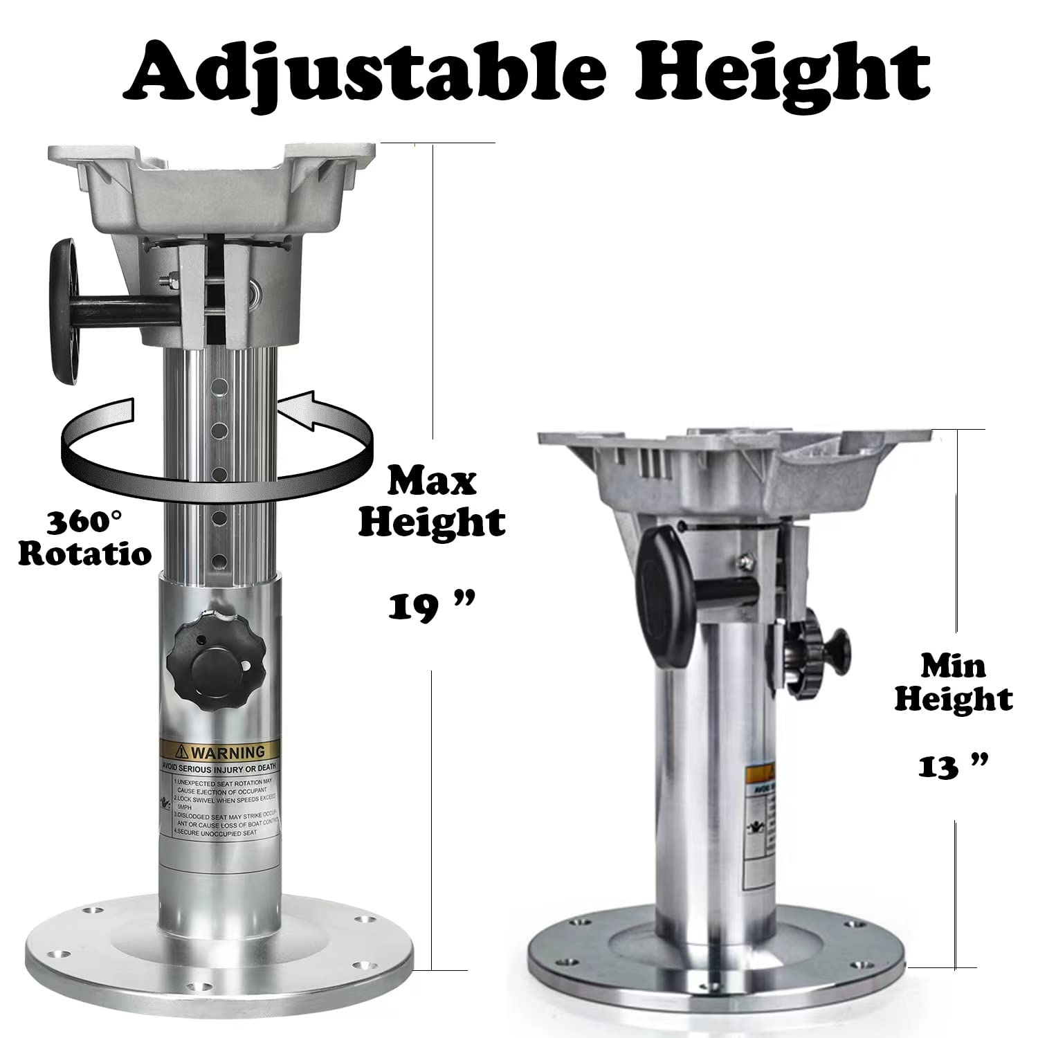Adjustable Aluminum Boat Seat  - đánh giá và giá Fishing Boat Seat